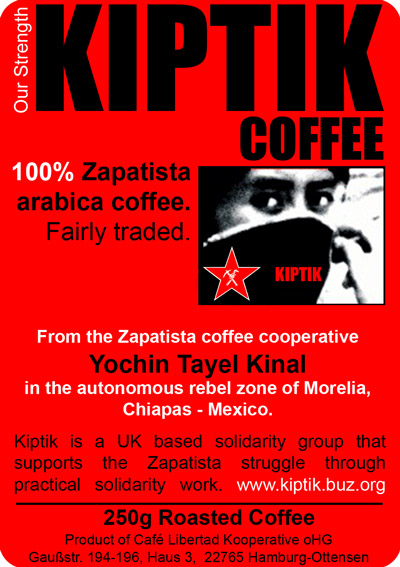 KIPTUK Coffee Label